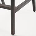 thumbnail image 4 of Harper Outdoor Barstool with Cushion, Set of 4, Shiny Copper and Tuscany, 4 of 9