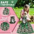 thumbnail image 4 of GASTROPOD Dog Dresses for Small Dogs Girl,Polyester Fiber Printed Everyday Dress Pet Clothes,Comfortable Fit with Flower Dog Dresses,Black,Xs, 4 of 7