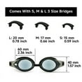 thumbnail image 3 of Customized Children Swimming Goggles Adult Waterproof Adjustable Silicone UV Protection Portable Anti-Fog Practical Professional Sports Swimming Glasses, 3 of 7