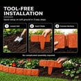 thumbnail image 5 of 2026 Upgraded Imitation Stone Garden Fence - DIY Garden Edging Border, Flexible Interlocking Landscape Edging, No Dig Small Decorative Lawn Edging, 5 of 5