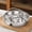 A, variant on 304 Food-Grade Stainless Steel Divided Serving Tray - Rustproof, Dishwasher Safe, Non-Toxic | for Home Kitchen, Snacks, Condiments, Camping