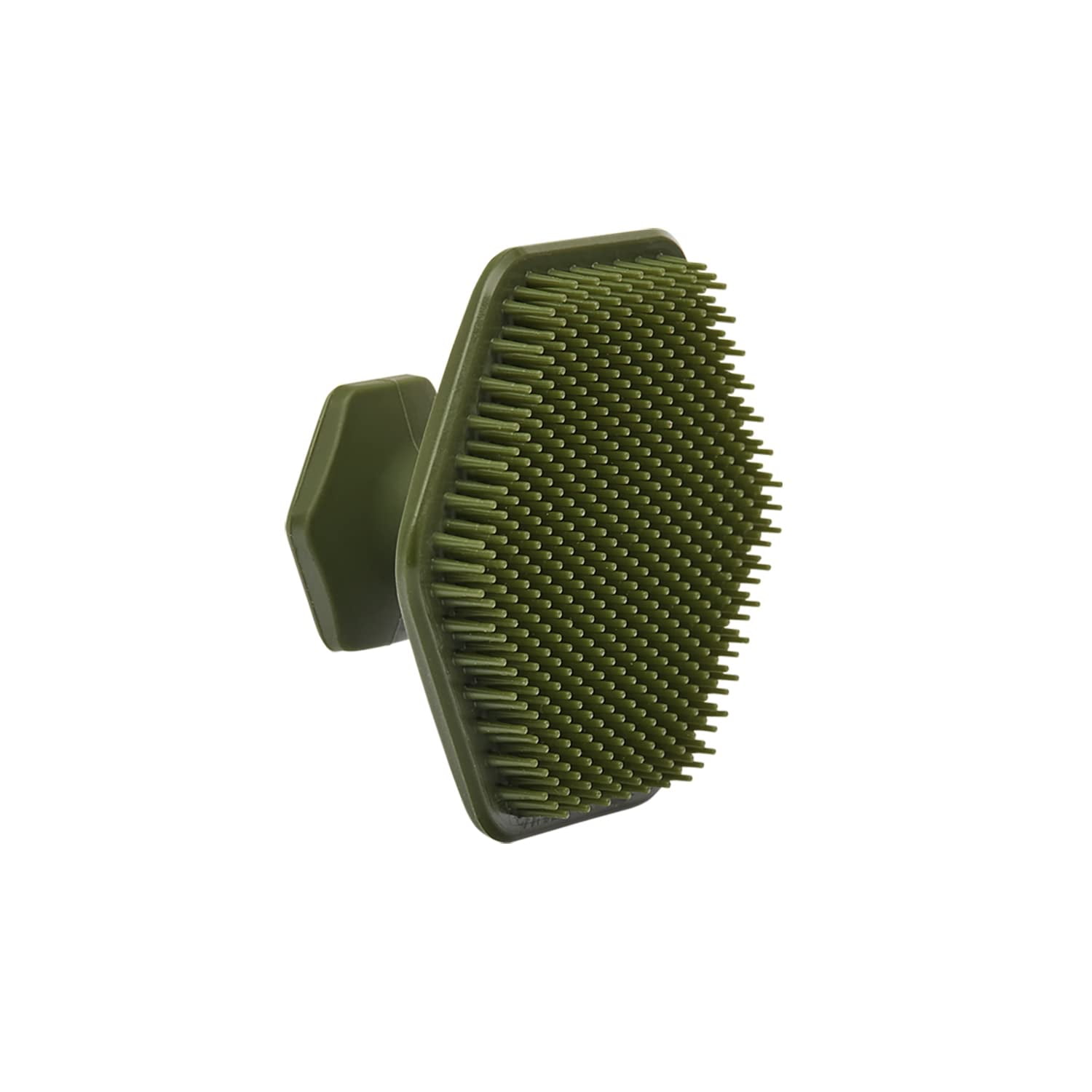 u2013 Silicone Face Scrubber - Gentle Exfoliator Pad & Massager - Removes  Dead & Dry Skin \u2013 Invigorating Addition to Grooming Routine -  Soft-Touch Shower & Bathroom Accessory - Army Green 