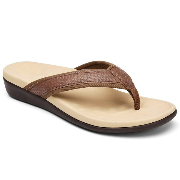 MEGNYA Orthotic Flip Flops For Women,Plantar Fasciitis Sandals For Flat ...