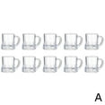 thumbnail image 4 of Mini Chopes à Bière en Plastique, Verres à Bière en Plastique Transparents de 1 Oz, Mini Chope à Bière Verres à Shooter pour Bière avec Poignées Transparentes Réutilisables pour Bière, 4 of 8