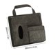 thumbnail image 3 of Bolsa De Almacenamiento Para El Asiento Trasero Del Automóvil Bolsa colgante para automóvil Bolsa de almacenamiento para teléfono de papel de fieltro Piezas interiores para automóvil (gris oscuro), 3 of 7