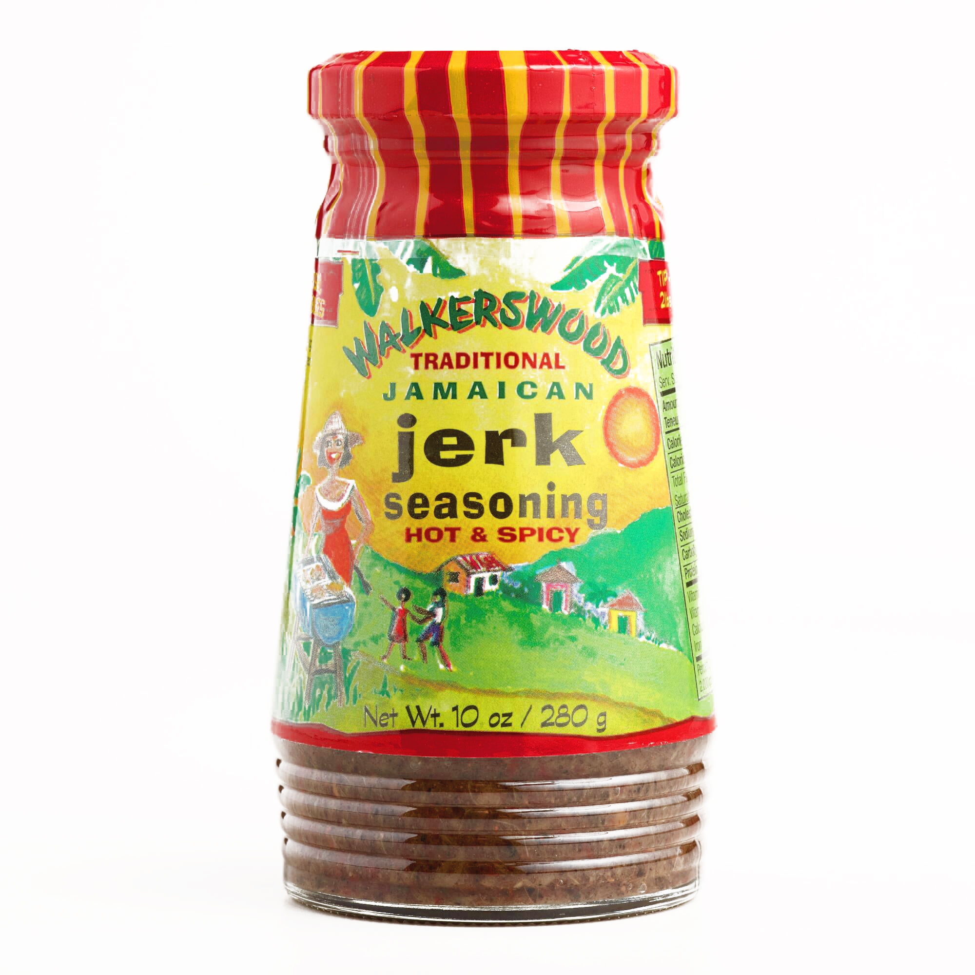 Walkerswood Jamaican Jerk Seasoning 10 oz each (5 Items Per Order, not