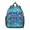 Astronaut and Surfboard, variant on Astronaut and Moon Blue Pattern Backpack for School, Cute School Bag with Adjustable Shoulder Straps and Padded Back, 13.8"x11.4"x6"