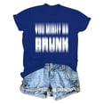 thumbnail image 4 of T-Shirt Décontracté à Manches Courtes et Col Rabattu pour Femmes, 4 of 8