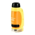 thumbnail image 3 of U-916 Orange Boy Girl 250X Portable Handheld Mini Microscope Toy Children Science Learning Exploration Camping Yard Research Accessories Educational Fun, 3 of 8