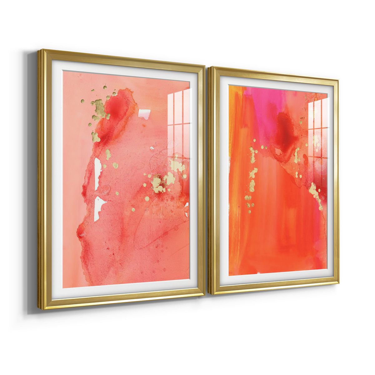 Wexford Home Mythological I Premium Framed Print, 22.5" x 30.5" - Ready to Hang, Gold (Set of 2)