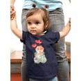 thumbnail image 2 of Animal With Balloons T-Shirt Infant -Image by Shutterstock,  6 Months, 2 of 4