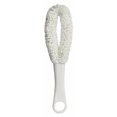 thumbnail image 1 of Brosse de Lavage en Cristal Design Boucle Texturée en Tissu Blanc, 1 of 2