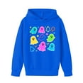 thumbnail image 5 of bbymog Halloween Clothes for Girls Boys Spooky Long Sleeve Pullover Hoodies Fall Hoodie for Boys Blue 7 Years, 5 of 10