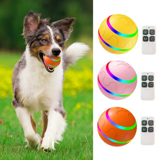 CUXMUX Remote Control Dog Ball, Automatic Active Rolling Ball for Dogs,  Self Moving Interactive Dog Toys, Peppy Pet Ball for Dogs