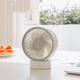 thumbnail image 3 of Ventilador de escritorio USB, pequeño ventilador de mesa de escritorio personal con viento fuerte, mini ventilador portátil de funcionamiento silencioso para mesa de dormitorio de oficina en, 3 of 5