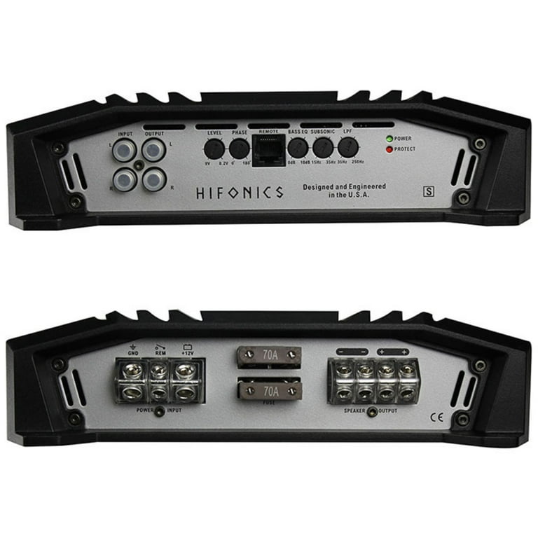 HIFONICS BRUTUS BRX1516.1D アンプ 1500W 中古品 HIFONICS