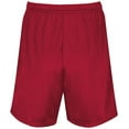 thumbnail image 2 of Augusta Sportswear XL Boys Modified Mesh Shorts Scarlet 1851, 2 of 5