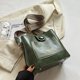 thumbnail image 3 of Bolso tipo cubo para mujer, bolsos casuales de cuero PU, bolsos de hombro de viaje de gran capacidad, 3 of 4