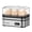 Silver, variant on Evoloop Plastic 6-Egg Cooker Electric Egg Poacher