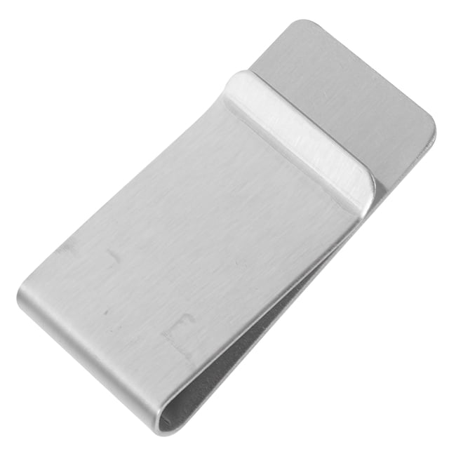 Homoyoyo Clip Dinero Inoxidable Con Doble Para Reemplazo De Billetera