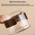 thumbnail image 4 of Teatsy Teapot, Teatsy Portable Tea Set, Heat-resistant glass teapot with rotating strainer, Water Separation Glass Teapot, 1 Pot 3 Mini Cup, Portable Tea Maker For Home, Office, Camping (Blue), 4 of 8