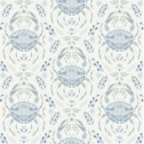 Nuwallpaper Blue Shellby Peel & Stick Wallpaper