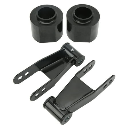 

Rear Suspension Lift Kit Prevent Driveline Wear Rear Shackles Lift Kit 3in Front 2in Rear Maintain Driveshaft Alignment Comfortable Ride For Car