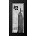 thumbnail image 2 of Gibbons, Lauren 10x18 Black Modern Framed Museum Art Print Titled - NY, 2 of 5