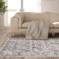 thumbnail image 1 of Tapis tissé bleu et rouge Cranfield, 1 of 7