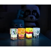 Minecraft Mini Mob Figure Mood Lights | Skeleton, Blaze, Piglin, Zombified Piglin
