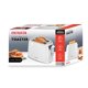 thumbnail image 5 of Aiwa tostador, 2 ranuras anchas, función de recalentamiento y descongelación, 6 ajustes de dorado, bandeja desplegable para migas, color blanco, 5 of 5