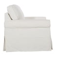 thumbnail image 5 of Home Square 2 Piece Slip Cover Fabric Accent Chair Set in Ivory Beige, 5 of 10