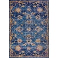 thumbnail image 1 of Tremont Dark Blue Traditional Indoor/Outdoor Area Rug 5'2" x 7'5", 1 of 6
