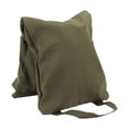 thumbnail image 1 of Sacos de arena ponderados de Lona NikouMX para yoga verde militar rellenables, 1 of 8