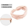 thumbnail image 5 of Unique Bargains Headbands Cotton Sweatbands Stretchy Moisture Wicking Headband for Sports for Women Pink 1 PCS, 5 of 6