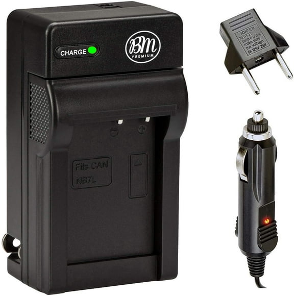 NB7L y Charger Kit for for Canon PowerShot PowerShot G10 G11 G12 SX30 is Digital Camera + LCD Screen Protectors +
