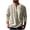 Beige, variant on Mens Medieval Shirt Casual Linen Shirt Steampunk Renaissance Retro Top Long Sleeve Lace Up Costume Tops V Neck Solid Color T Shirt Beige 3XL