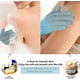 thumbnail image 3 of Guantes exfoliantes, guante exfoliante de microfibra de doble cara con aros colgantes, exfoliante corporal, limpieza profunda de la piel muerta y mejora la circulación sanguínea., 3 of 4