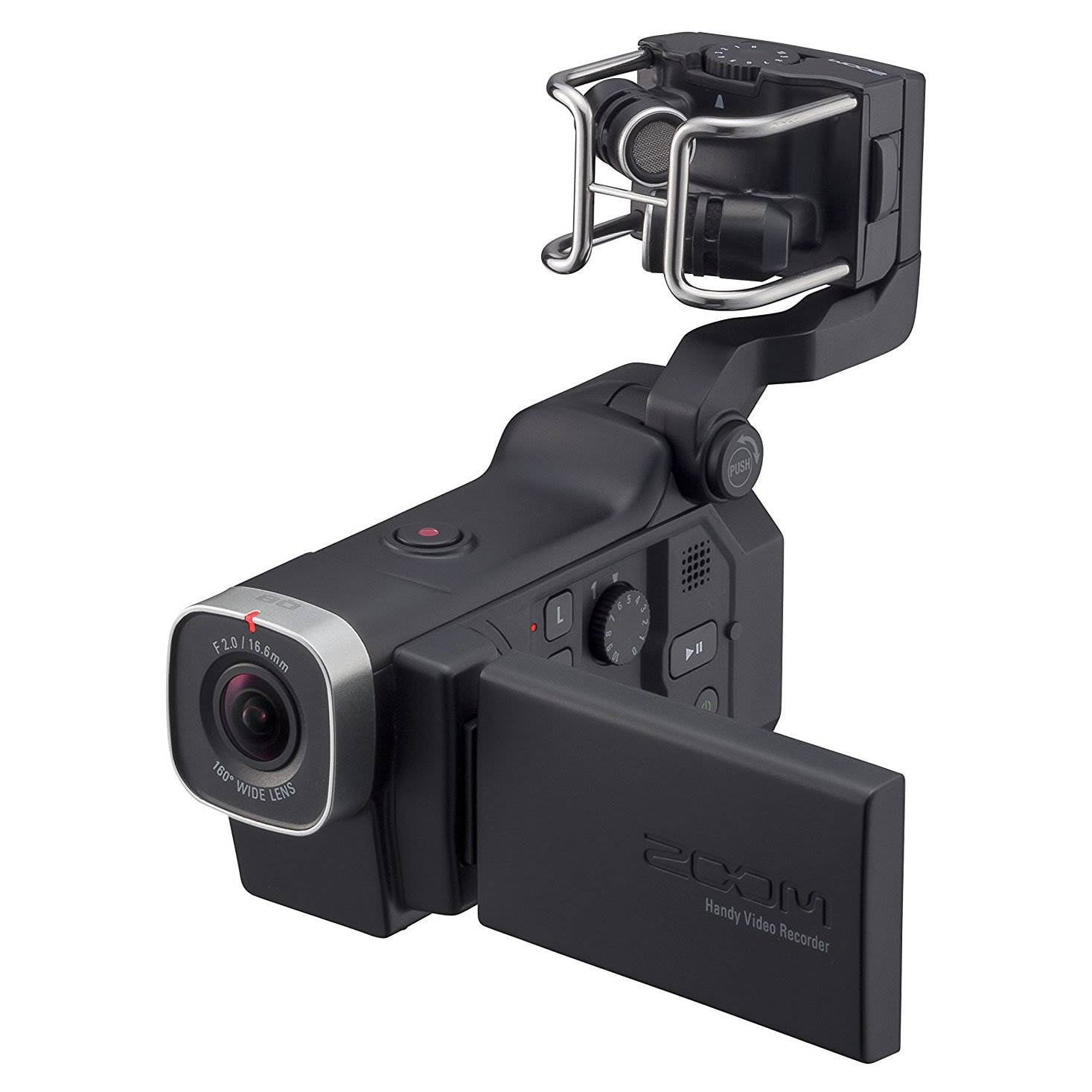 Zoom Q8 Handy Professional 4 Track Audio Recorder HD Video Professional Camera