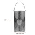 thumbnail image 2 of KAKOWELY teapot infuser insert 3Pcs Stainless Tea Strainer Insert Tea Infuser Tea Pot Accessories Tea Filter Mesh3.54"X2.4"X2.4", 2 of 4