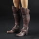 thumbnail image 3 of Botas de figuras de acción,Zapatos de muñeca de botas largas de escala 1 6,Accesorios de disfraz de botas de figura de acción de 12 pulgadas Salvador Botas de figuras de acción, 3 of 5