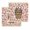 Pink Beige, variant on Easter Kitchen Dish Towels for Drying Dishes Set of 2, Bunny Ears Spring Yellow Flowers Potted Plant Rustic Waffle Weave Microfiber Hand Tea Bathroom Towels Quick Dry & Absorbent Towel 12x12