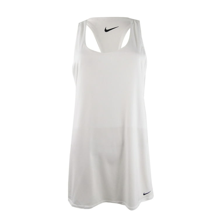 完売必須!☆Nike Swim Women's Mesh Cover-Up Dress Nike Women's Sport Mesh Dress Swim Cover-Up (S, White