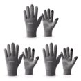 thumbnail image 3 of ZheElen Water-resistant Cycling Gloves Ride With Confidence In Any Weather Strong Durability Gloves For Men And Warm Winter grey M 3Set, 3 of 6