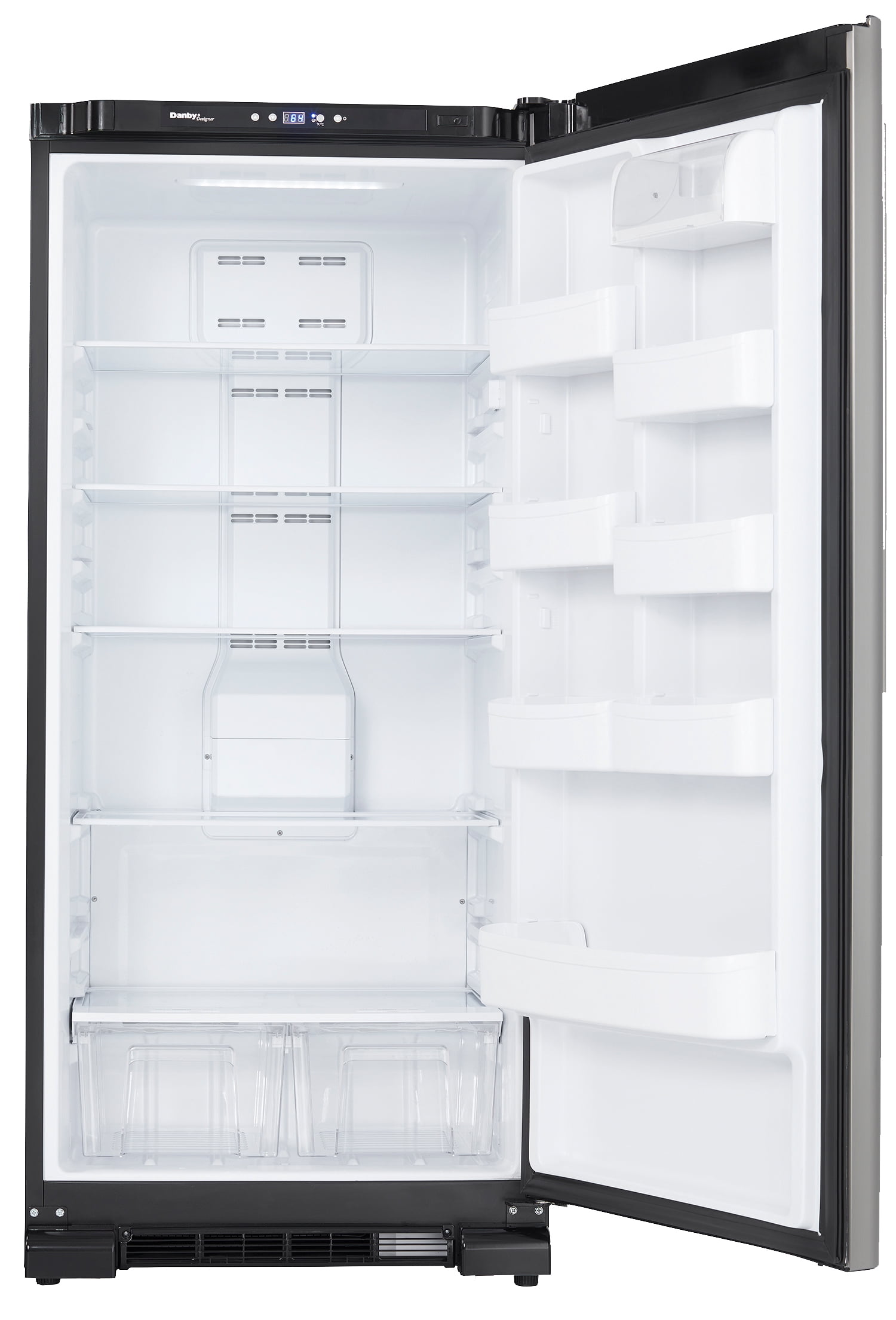 Danby Designer DAR170A3BSLDD 17.0 cu. ft. Apartment Size Freezer-Less Fridge in Stainless Steel