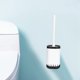 thumbnail image 5 of Herramienta de limpieza de baño para uso doméstico y hotelero Juego de cepillo de baño y soporte para pared con mango largo, 5 of 8