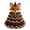 Gold, variant on Animal Christmas Tree Crochet Kit, DIY Handmade Ornament with Pearl Beads Bow, Beginner Friendly Crochet Craft Set for Adults
