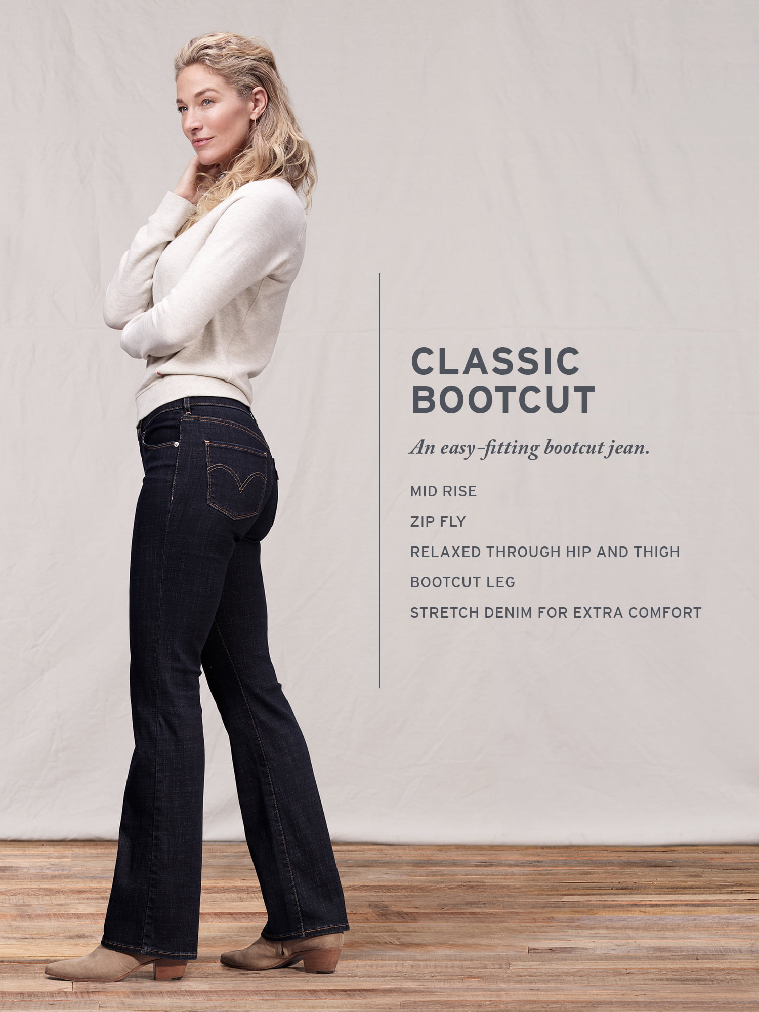 levi's classic bootcut jeans