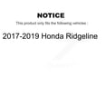 thumbnail image 2 of Transit Auto Front Right Wheel Bearing Suspension Lower Control Arm with Ball Joint Outer Tie Rod End and Sway Bar Stabilizer Link Kit for Car 2017-2019 Honda Ridgeline K7T-103611, 2 of 10