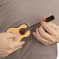 thumbnail image 1 of 1/6 Guitar Model, Highly Simulation Can Not Play, Exquisite And Fashionable Look 1/6 Wooden Guitar, For  17cm Guitar, 1 of 8